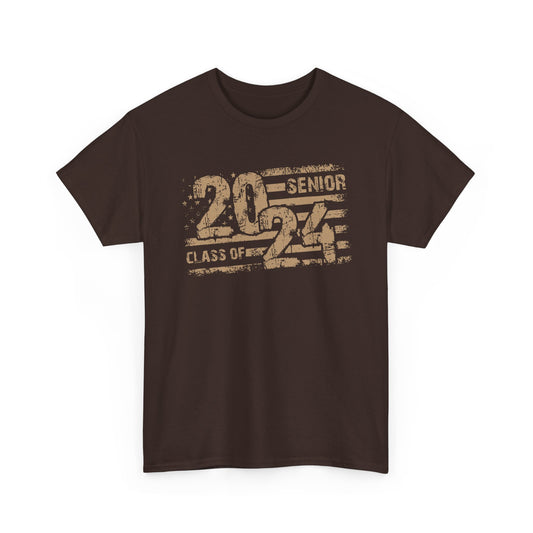 American Flag Senior Class of 2024 Graphic Tee - Unisex T-shirt