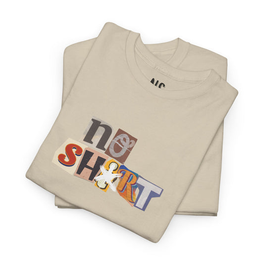 Magazine Letters No Shrt Graphic Tee - Unisex T-shirt